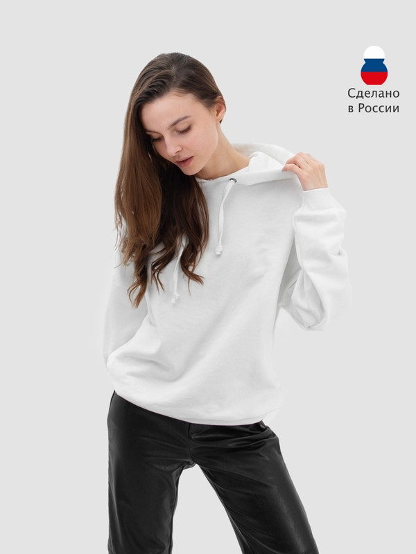 

Толстовка женская Reversal RХ-9905 белая XL, RХ-9905