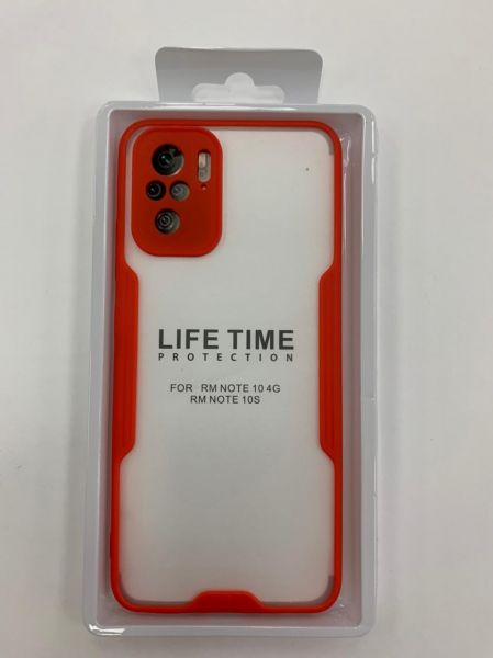 

Накладка силикон Life Time для Xiaomi Redmi Note 10 Красный, Redmi Note 10