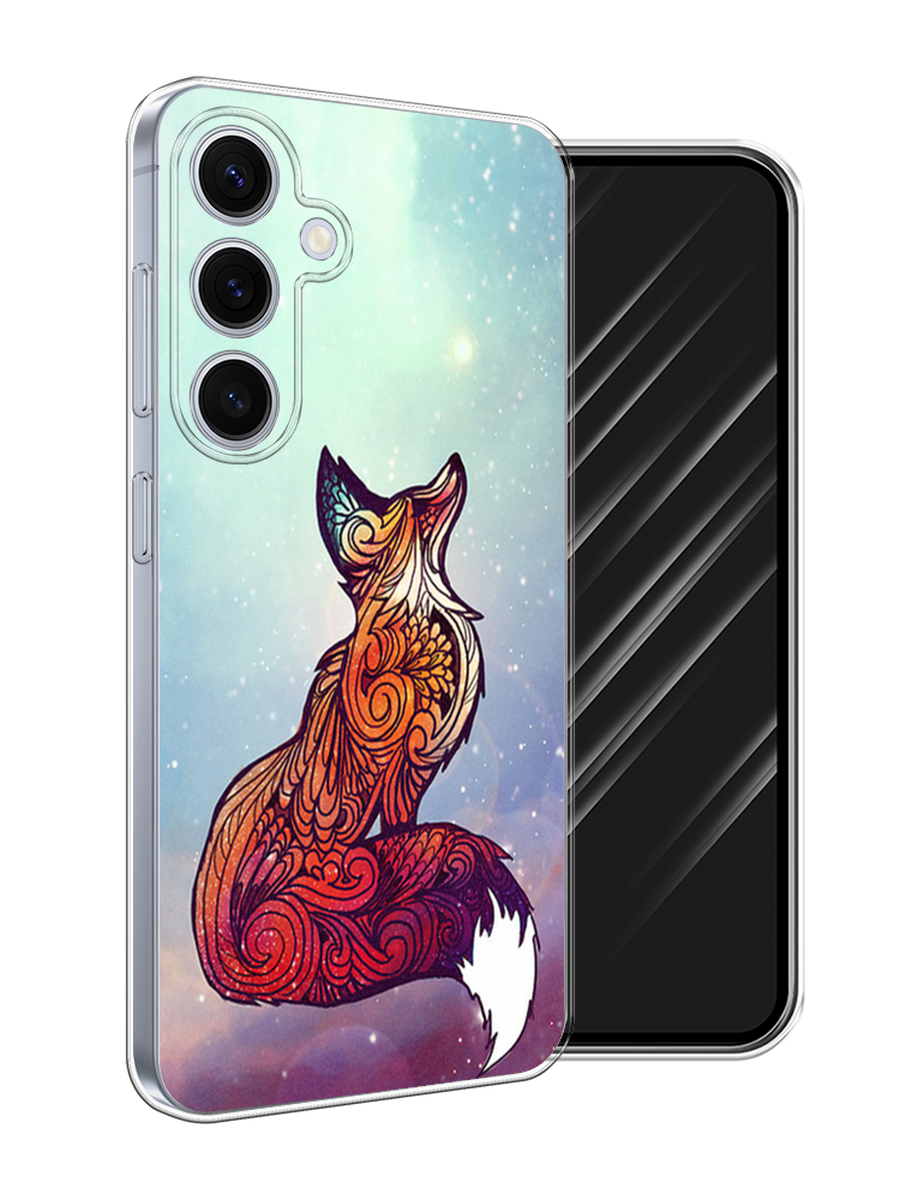

Чехол Awog на Samsung Galaxy S24 FE 5G "Лиса 1", Голубой;фиолетовый, 2109950-1