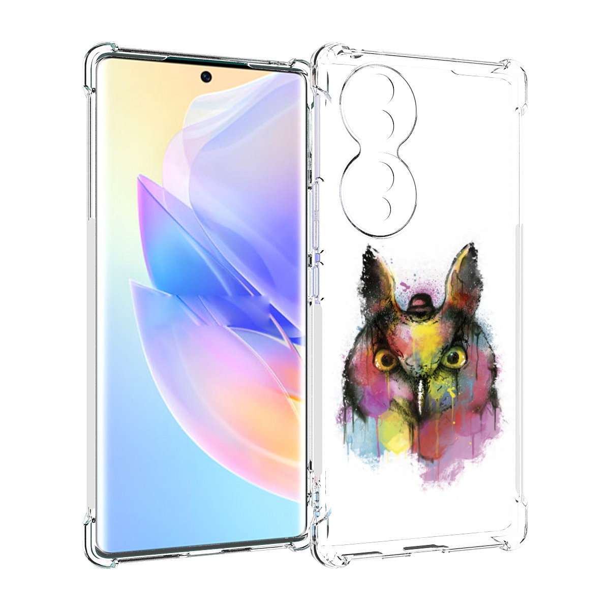

Чехол MyPads Сова 2 для Honor 70, Прозрачный, Tocco