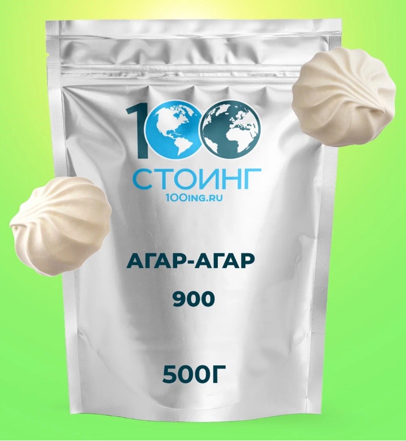 Пищевой натуральный загуститель Агар-Агар STOING, 500 г