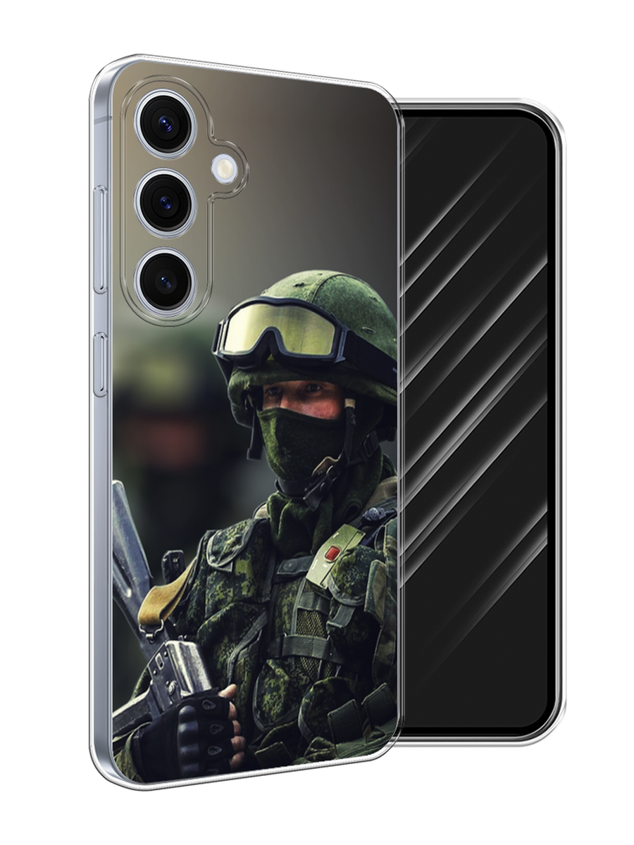 

Чехол Awog на Samsung Galaxy S24 FE 5G "Солдат", Зеленый;серый, 2109950-1