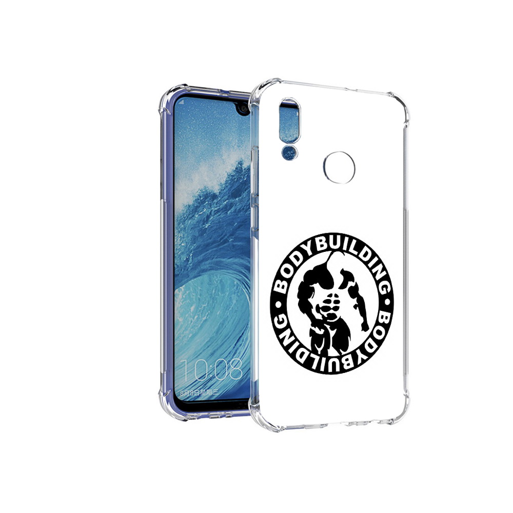 

Чехол MyPads Tocco для Huawei P Smart (2019) бодибилдинг, Прозрачный, Tocco