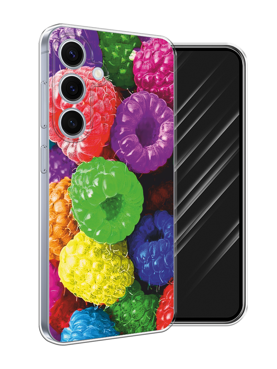 

Чехол Awog на Samsung Galaxy S24 FE 5G "Разноцветная малина", Разноцветный, 2109950-1