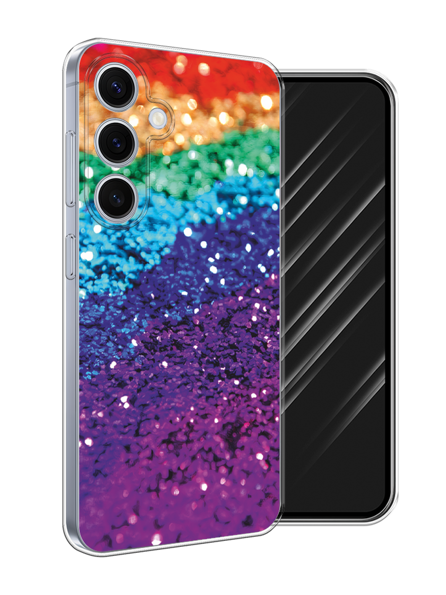 

Чехол Awog на Samsung Galaxy S24 FE 5G "Блестящая радуга рисунок", Разноцветный, 2109950-1