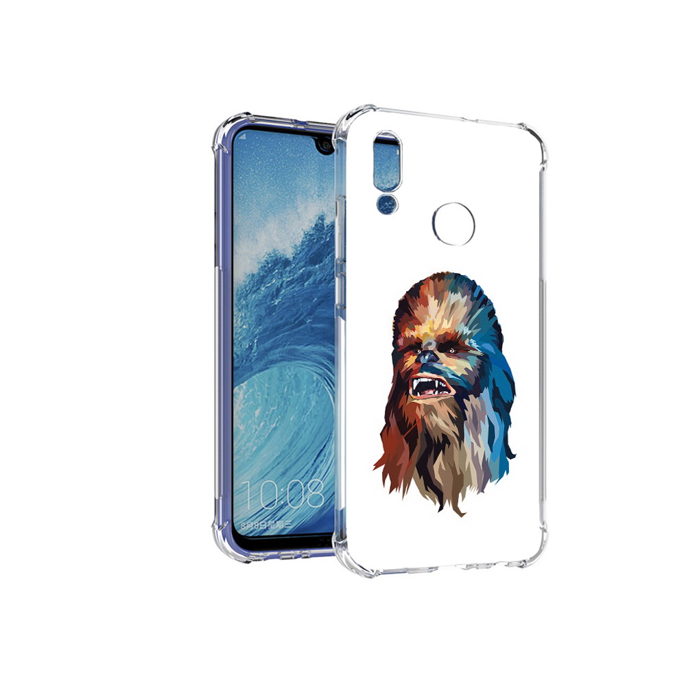 

Чехол MyPads Tocco для Huawei P Smart (2019) star wars звездные войны, Прозрачный, Tocco