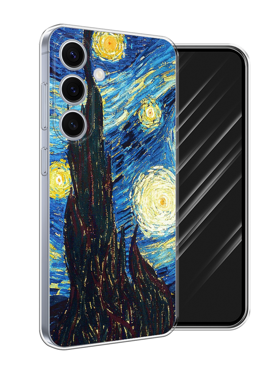 

Чехол Awog на Samsung Galaxy S24 FE 5G "Ван Гог Звездная ночь", Желтый, 2109950-1