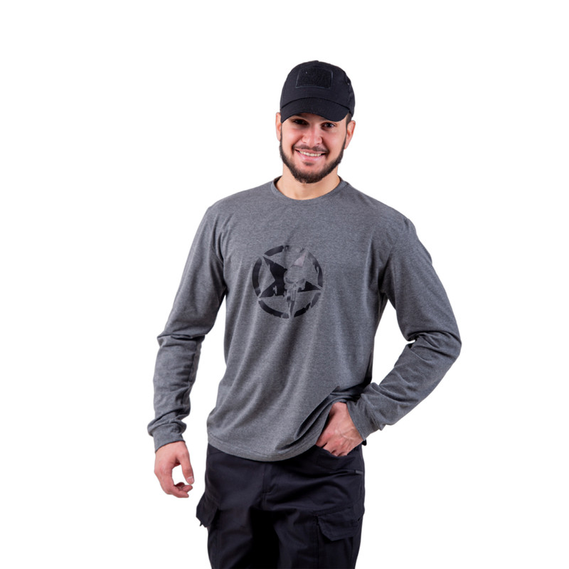 

Лонгслив мужской Black Rams Uniform MTO-007 серый L, MTO-007