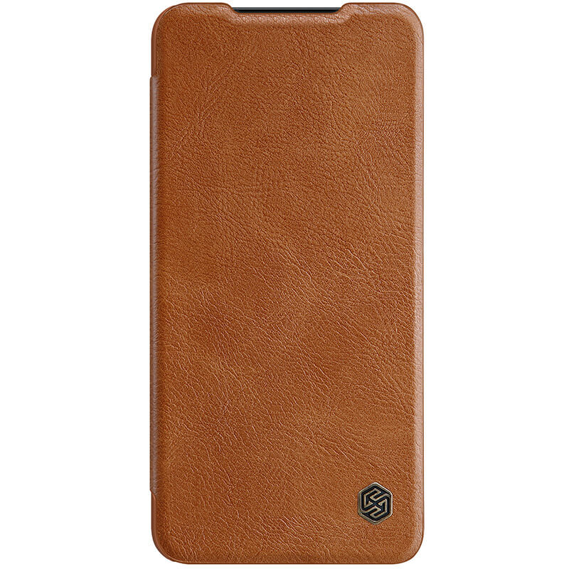 Кожаный чехол-книжка Nillkin Leather Qin Pro для Samsung Galaxy S22 Ultra