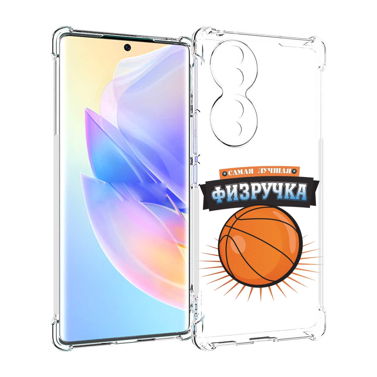 

Чехол MyPads Самая лучшая физручка для Honor 70, Прозрачный, Tocco