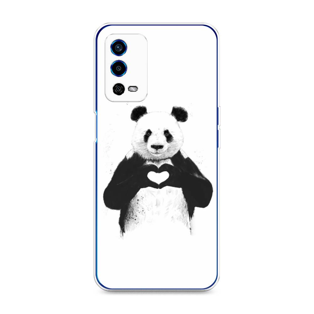 

Чехол Awog на Oppo A55 4G "Панда love", Разноцветный, 259150-10