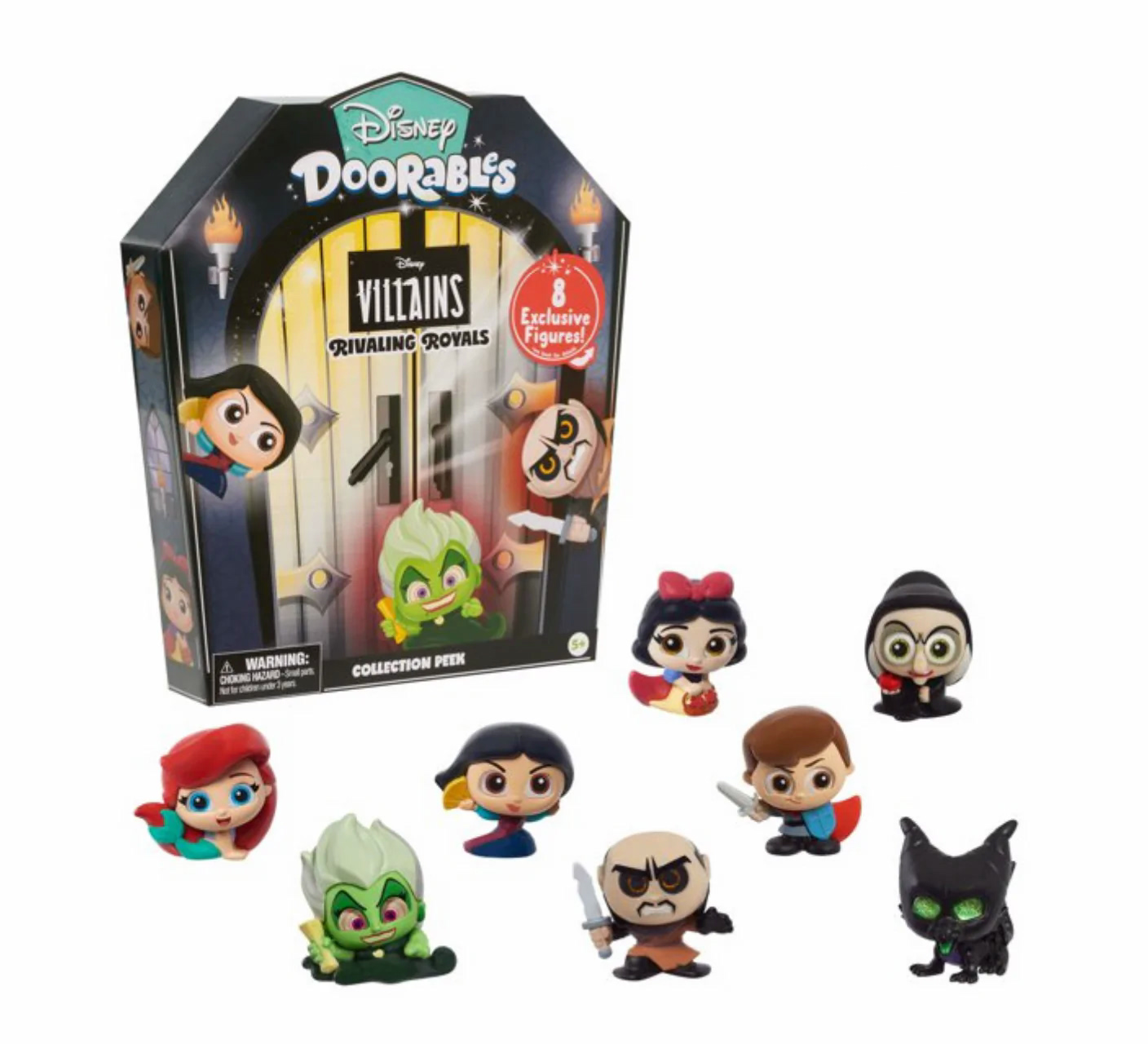 

Набор фигурок коллекционный Disney Doorables Злодеи Дисней 8 шт