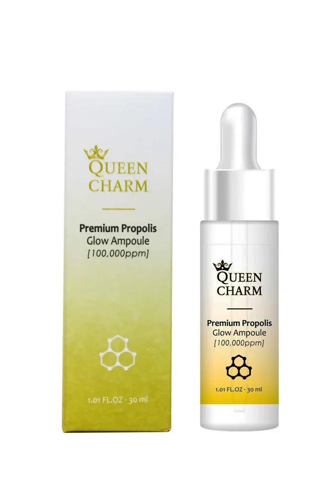 Сыворотка для лица QUEEN CHARM Ампульная с прополисом для сияния кожи 10% 30 мл