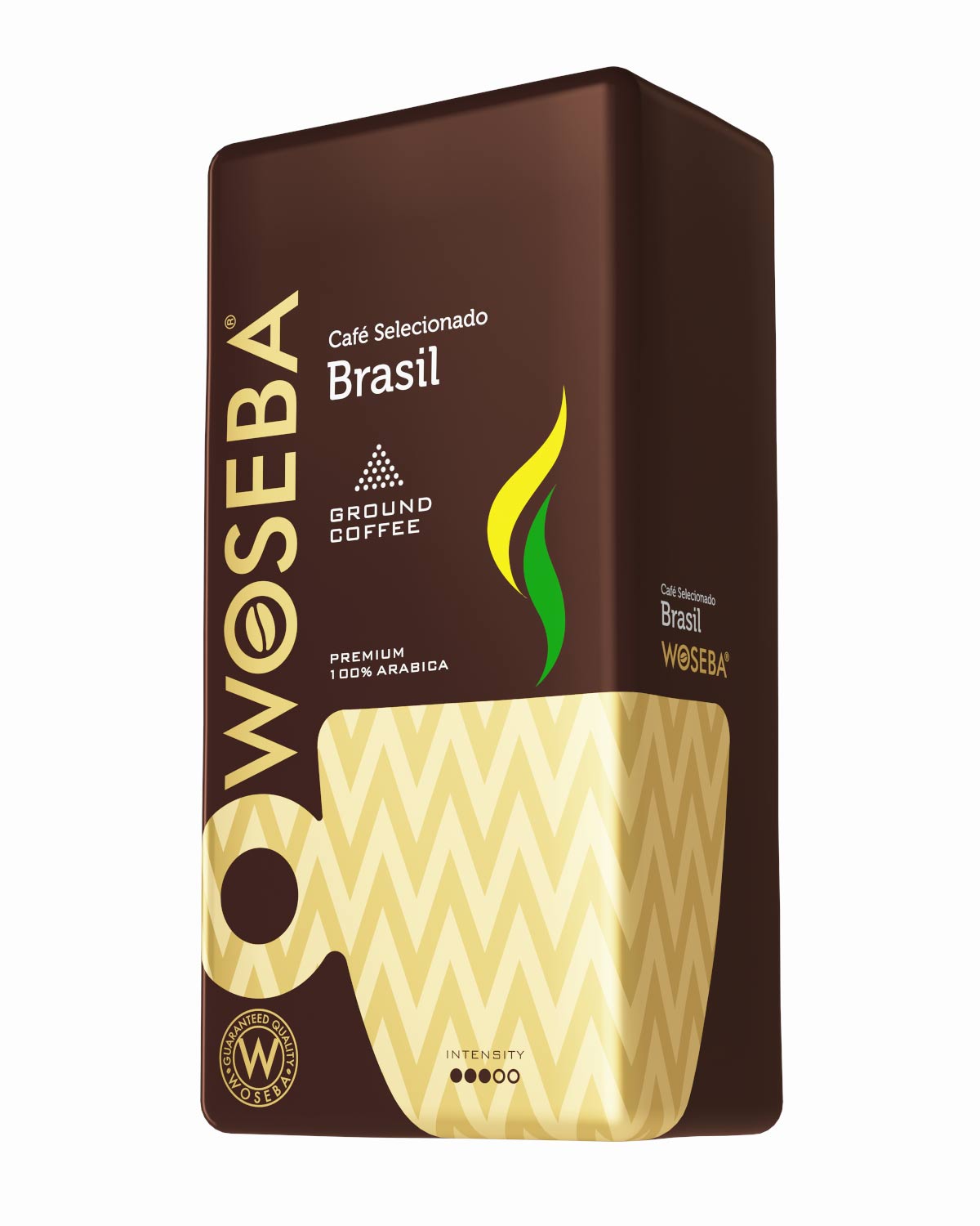 

Кофе молотый Woseba CAFE BRASIL в вакуумной упаковке 500г, CAFE BRASIL