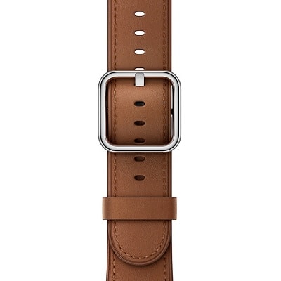 фото Ремешок thl apple watch 38 mm - кожаный коричневый