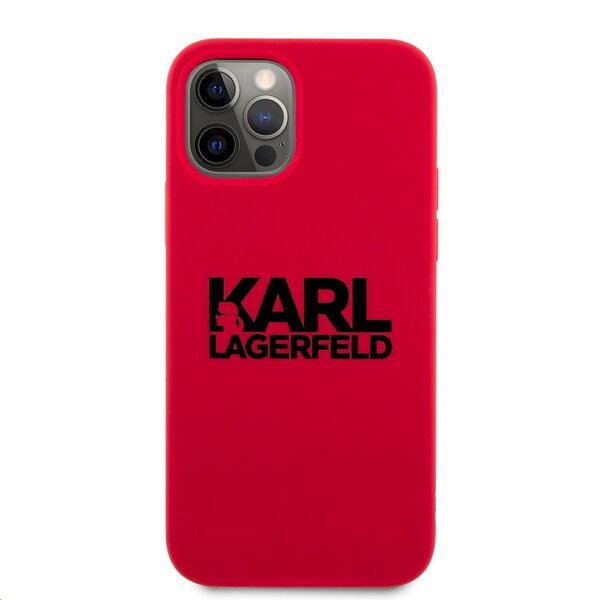 

Чехол IPhone 13 Pro Max KARL LAGERFELD silicone красный