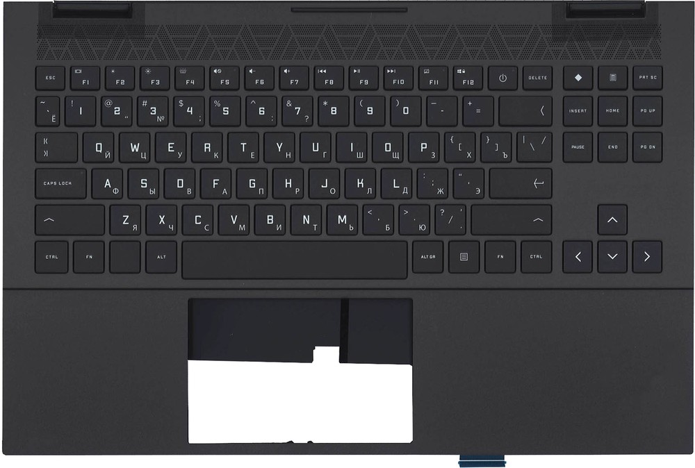 Клавиатура для HP Omen 15-EN топкейс, черный, ver.2