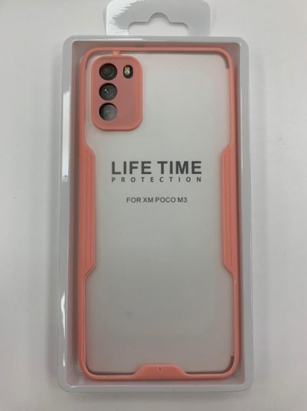

Накладка силикон Life Time для Poco M3 Розовый, Poco M3