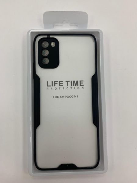 

Накладка силикон Life Time для Poco M3 Черный, Poco M3