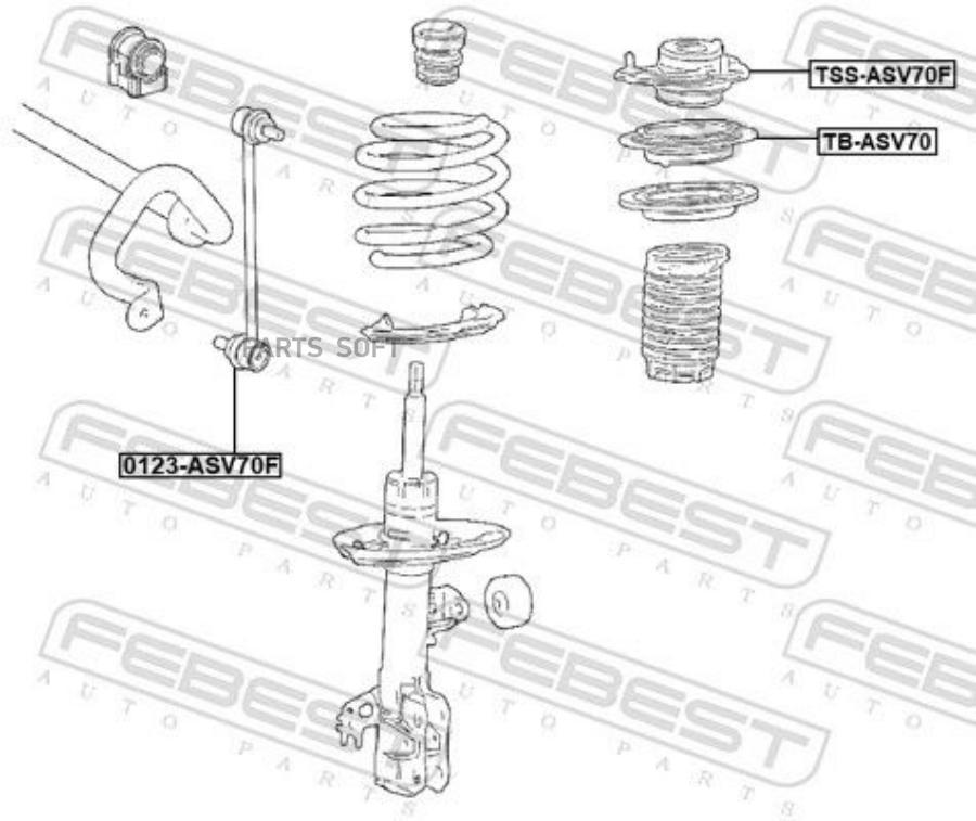 

Подшипник Опоры Амортизатора Toyota Camry/Hybrid Asv7#,Axva70,Axvh7#,Gsv70,Mxva71 201­7.09