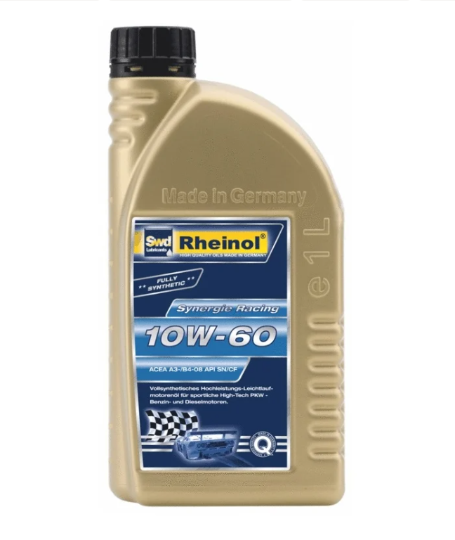 Моторное масло SWD Rheinol синтетическое Synergie Racing 10w60 1л