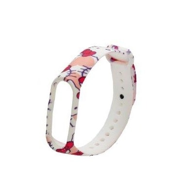 Ремешок для Mi band 3/4 flowers design рисунок 14