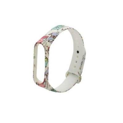 

Ремешок для Mi band 3/4 flowers design рисунок 10