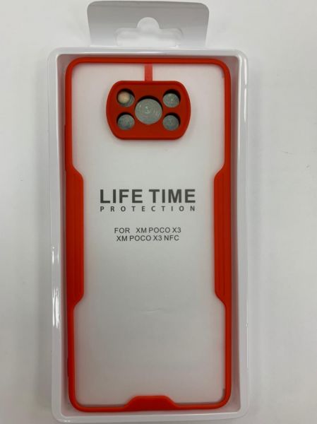 

Накладка силикон Life Time для Poco X3 Красный, Poco X3