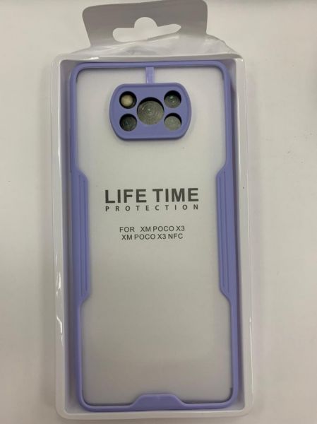 

Накладка силикон Life Time для Poco X3 Сиреневый, Фиолетовый, Poco X3