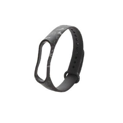 Ремешок для Mi band 3/4 flowers design рисунок 2