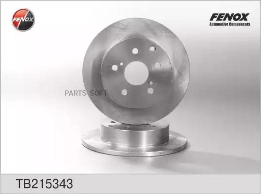 

Диск Тормозной Toyota Rav 4 Iii 08- , Rav 4 Iv 12- Tb215343 FENOX арт. TB215343
