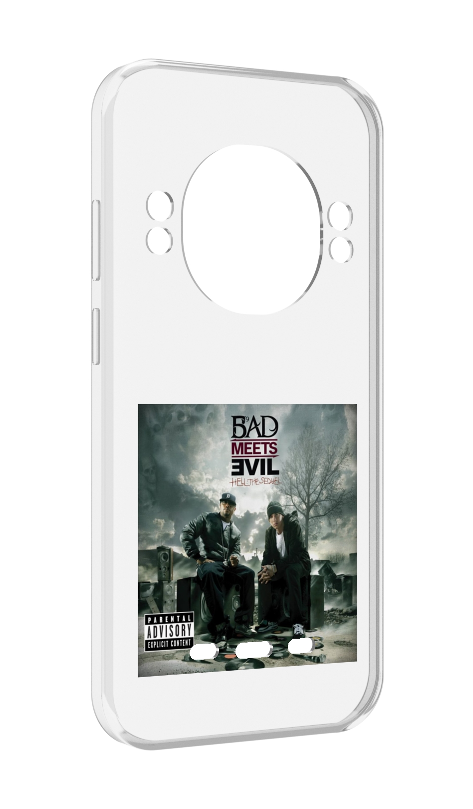 

Чехол MyPads Eminem BAD MEETS EVIL – HELL THE SEQUEL для UleFone Power Armor 16 Pro, Прозрачный, Tocco