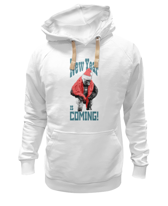 

Худи унисекс Printio Новая год идет! белое 3XL, Белый, Новый год идет!