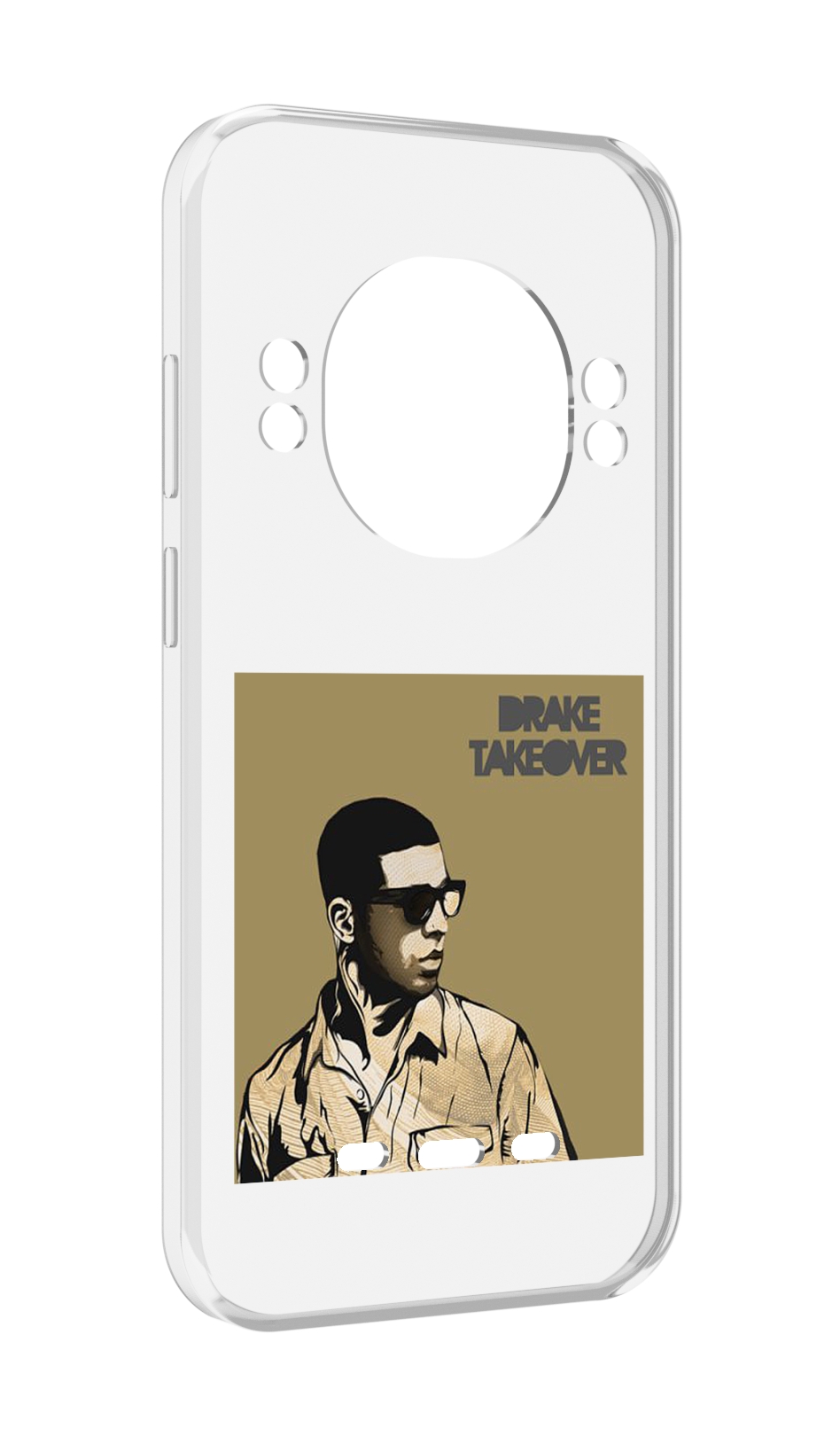 

Чехол MyPads Drake - Takeover для UleFone Power Armor 16 Pro, Прозрачный, Tocco