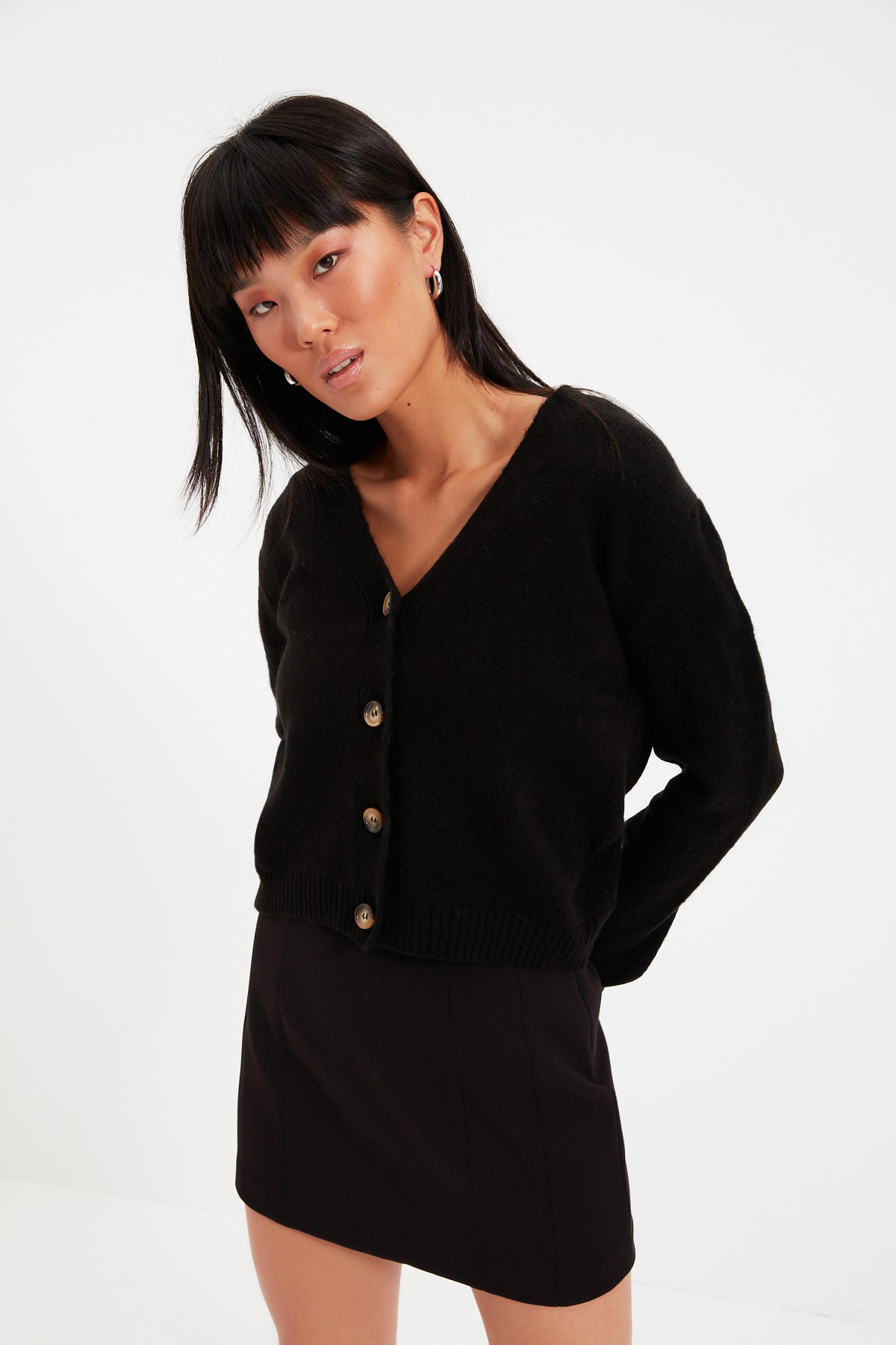 

Кардиган женский Trendyol TWOAW22KZ0779 белый M, TWOAW22KZ0779