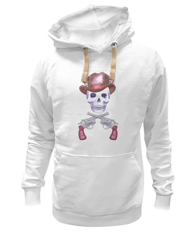 

Худи унисекс Printio Ковбой белое 3XL, Белый, Ковбой