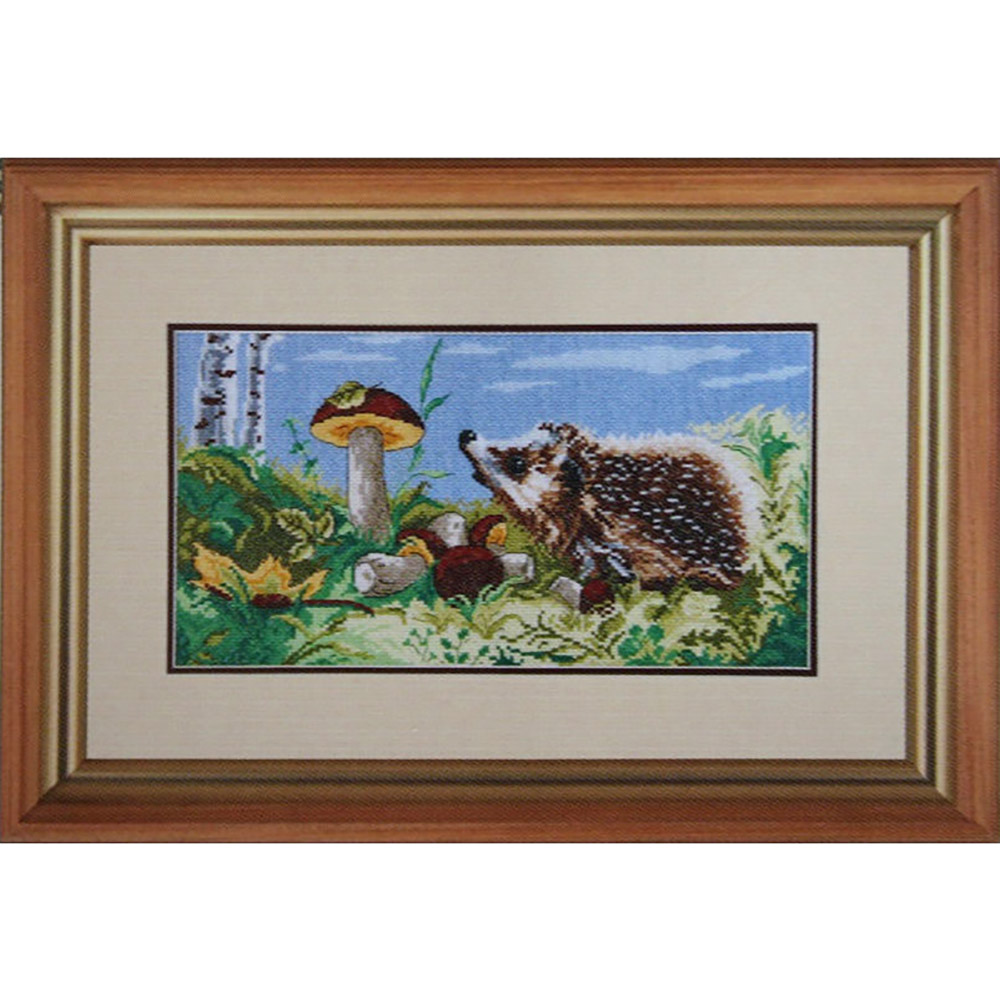 

Набор для вышивания Hobby&Pro Грибная пора, 33х18 см, 790, 790