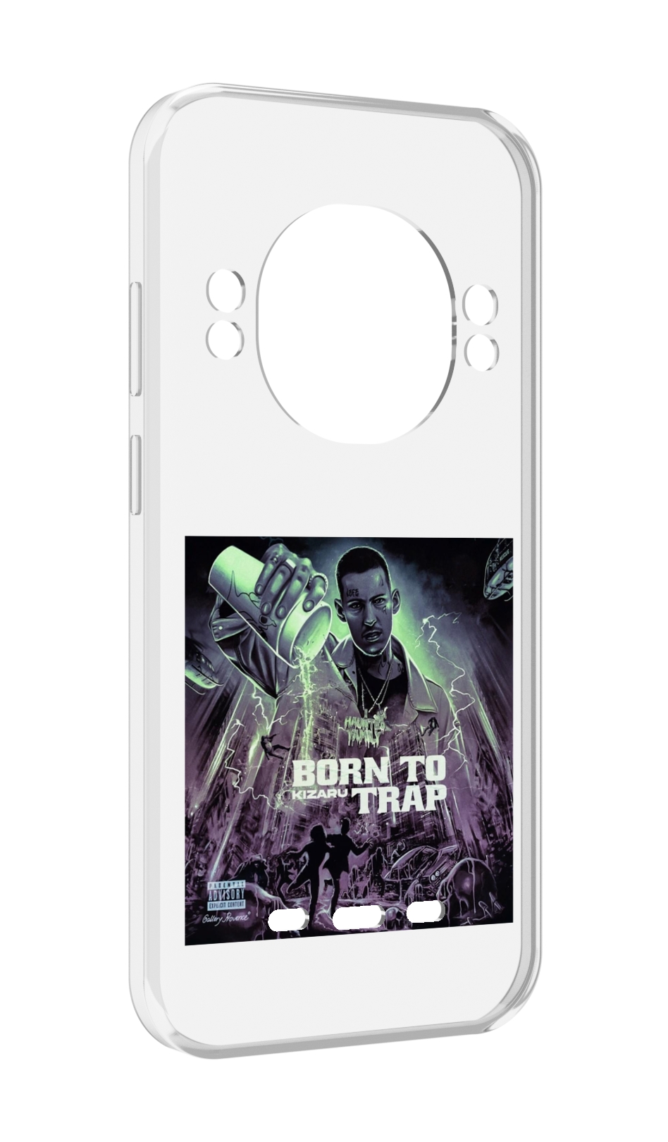 

Чехол MyPads Born to Trap Kizaru для UleFone Power Armor 16 Pro, Прозрачный, Tocco