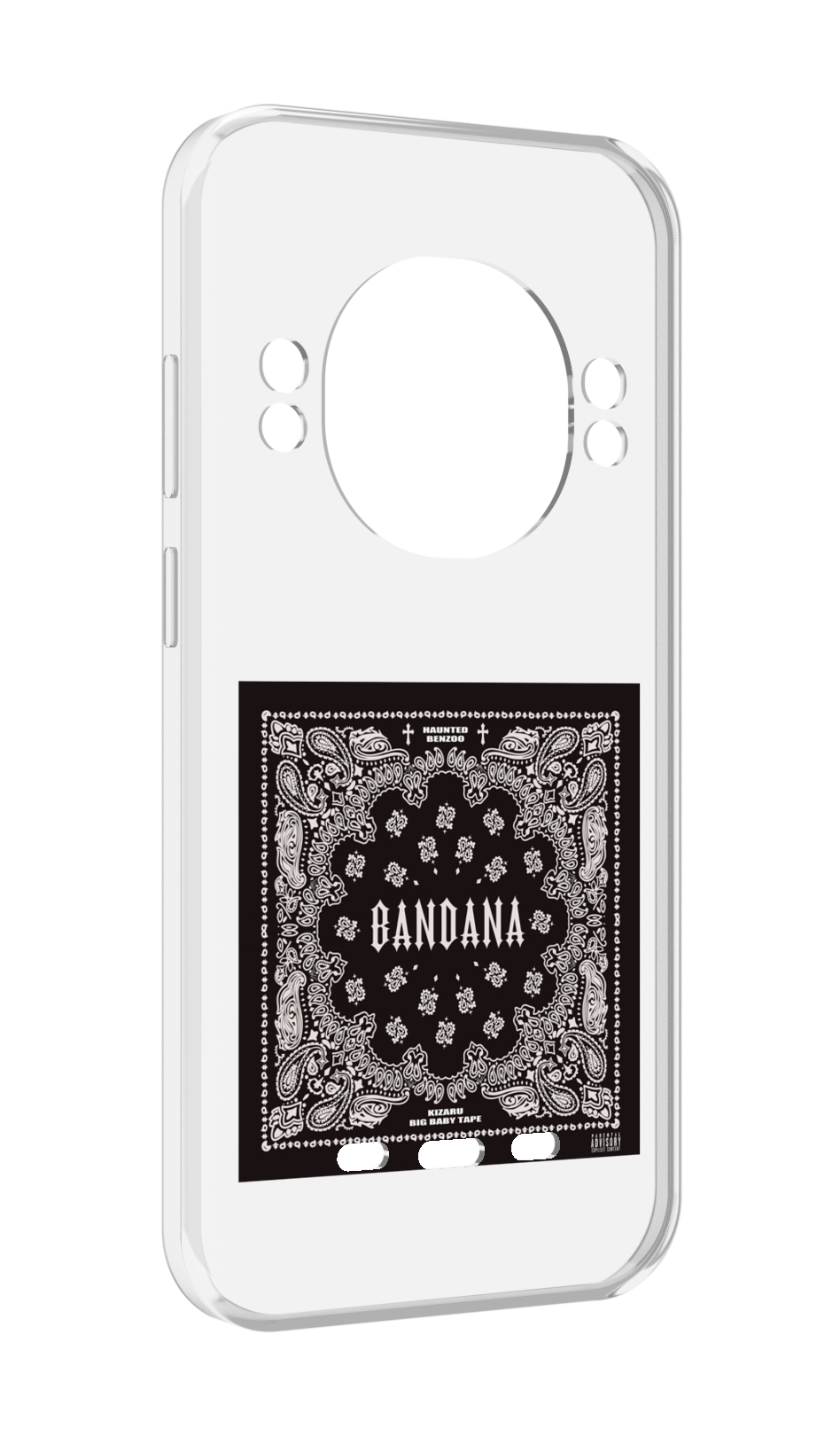 

Чехол MyPads Bandana I Big Baby Tape для UleFone Power Armor 16 Pro, Прозрачный, Tocco