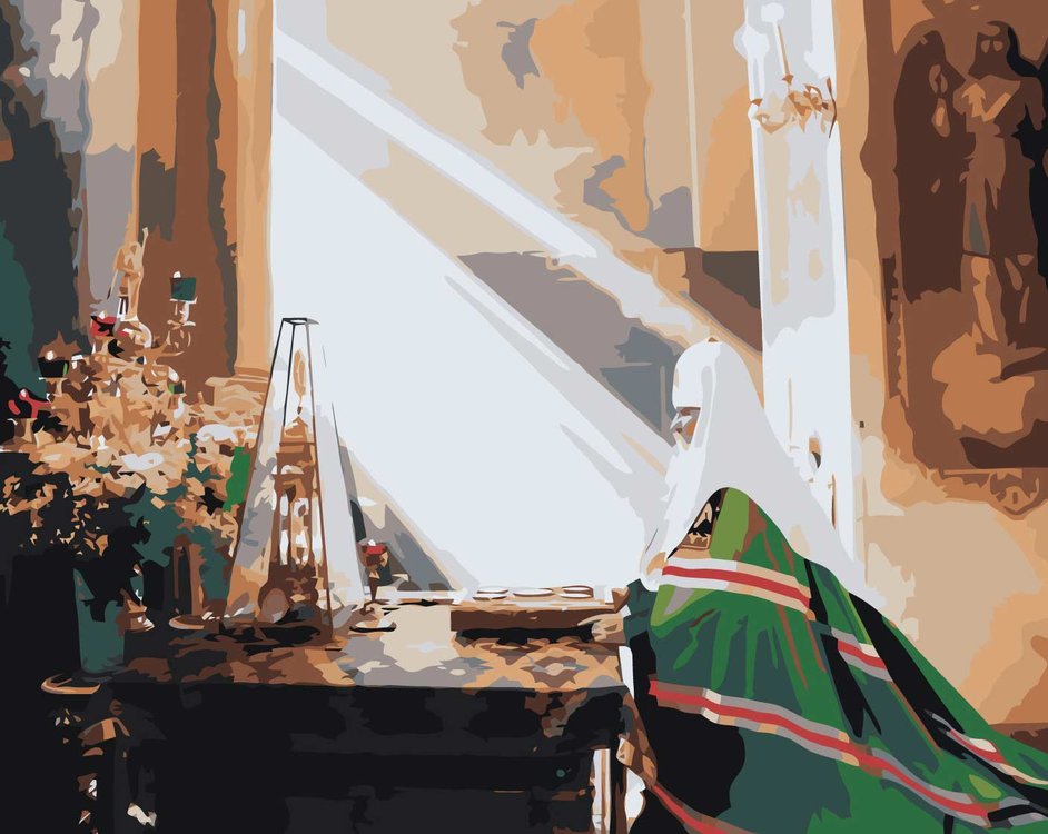 

Картина по номерам Живопись по Номерам Патриарх, 40x50, Патриарх