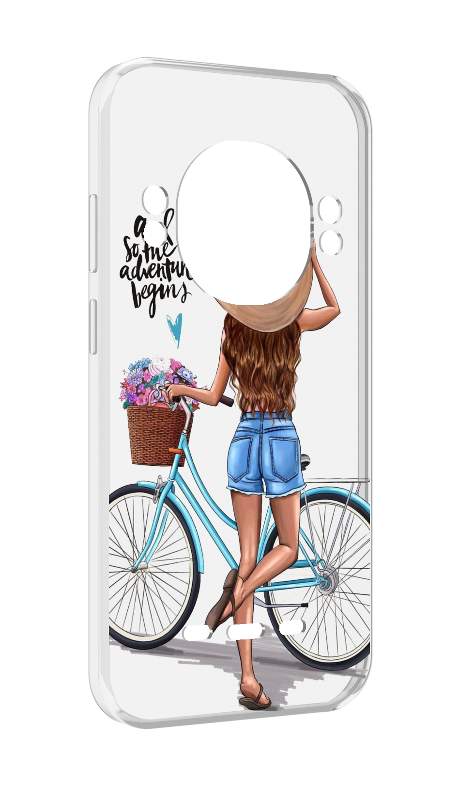 

Чехол MyPads Adventure женский для UleFone Power Armor 16 Pro, Прозрачный, Tocco
