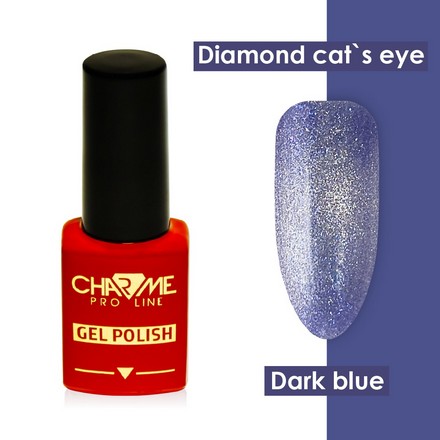 

Гель-лак Diamond Cat’s Eye, CHARME Pro Line, Dark Blue