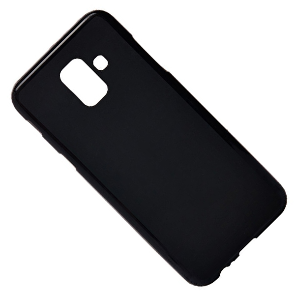 

Чехол для Samsung SM-A600F (Galaxy A6 2018) силиконовый матовый <черный>