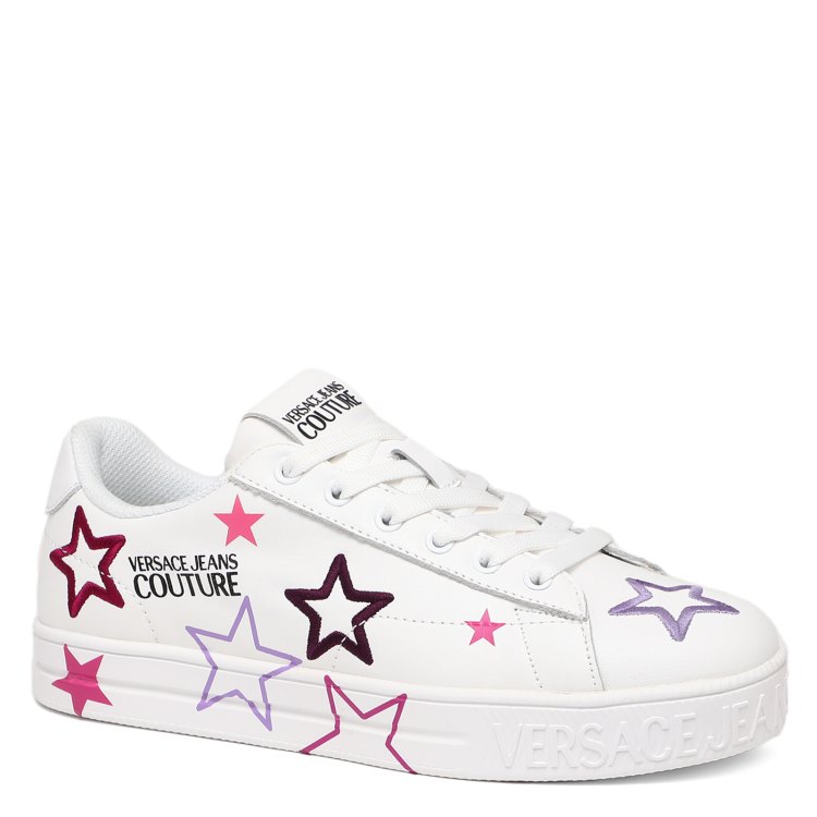 

Кеды женские Versace Jeans Couture 75VA3SK3 белые 40 EU, Белый, 75VA3SK3
