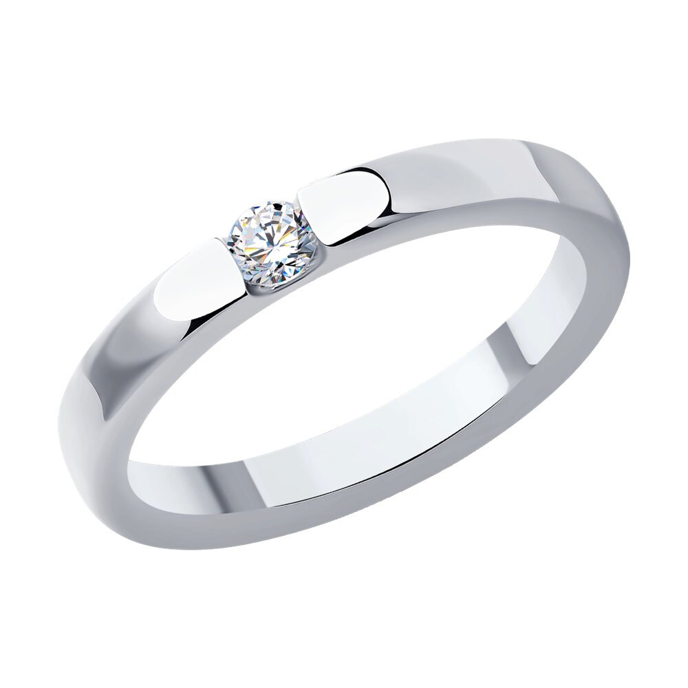 

Кольцо помолвочное из платины с бриллиантом р. 19,5 SOKOLOV Diamonds 1012475-10, 1012475-10