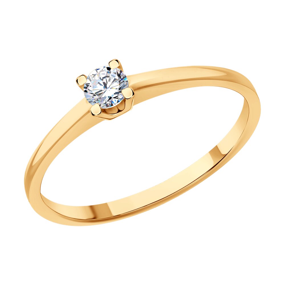 

Кольцо из золота р. , SOKOLOV Diamonds 1012471, бриллиант, 1012471