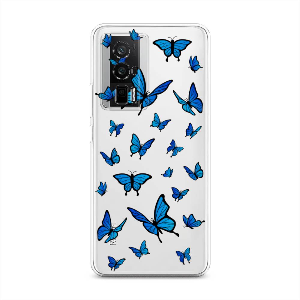 

Чехол Awog на Redmi K60 "Синие бабочки", Синий;белый, 317450-1