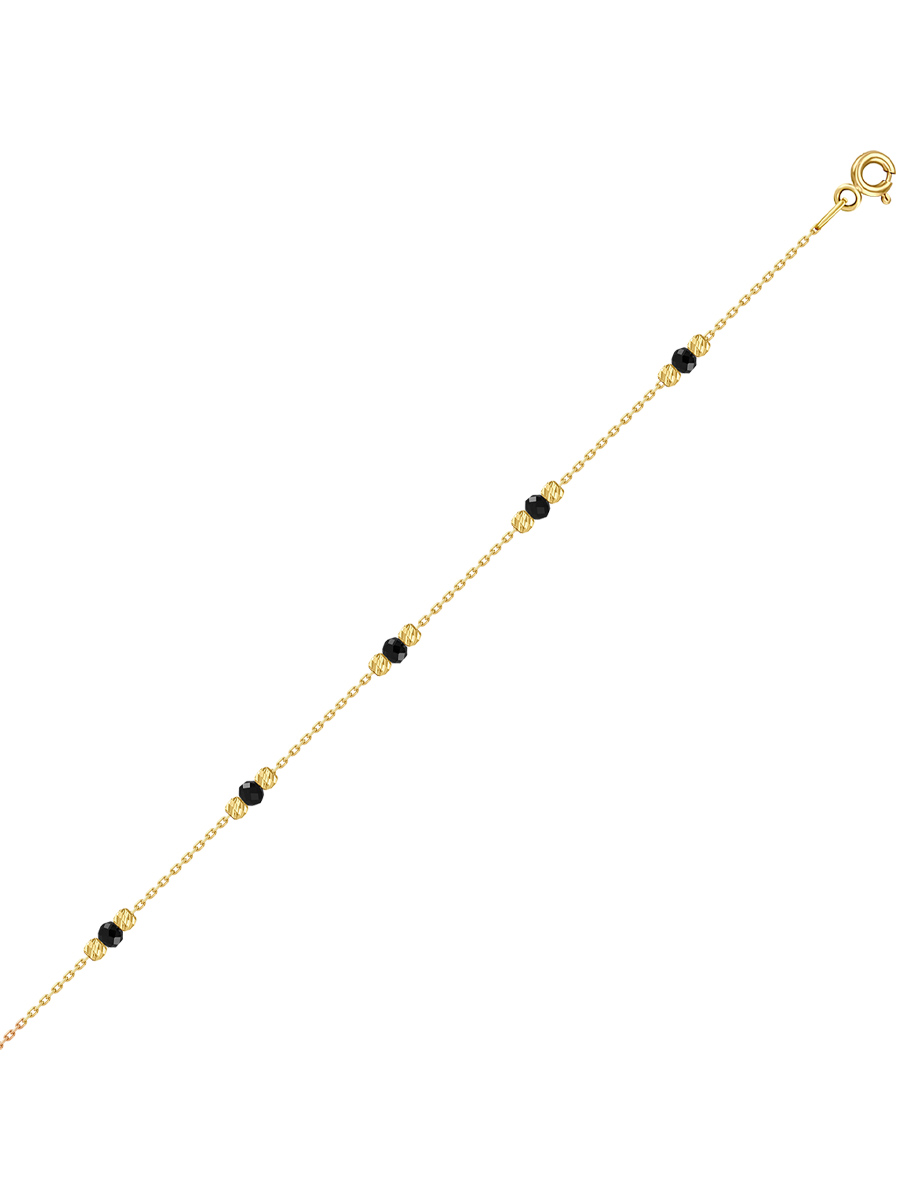 

Браслет из золота с ониксом р.  MIUZ Diamonds B2042-LIO-0072-Y, B2042-LIO-0072-Y