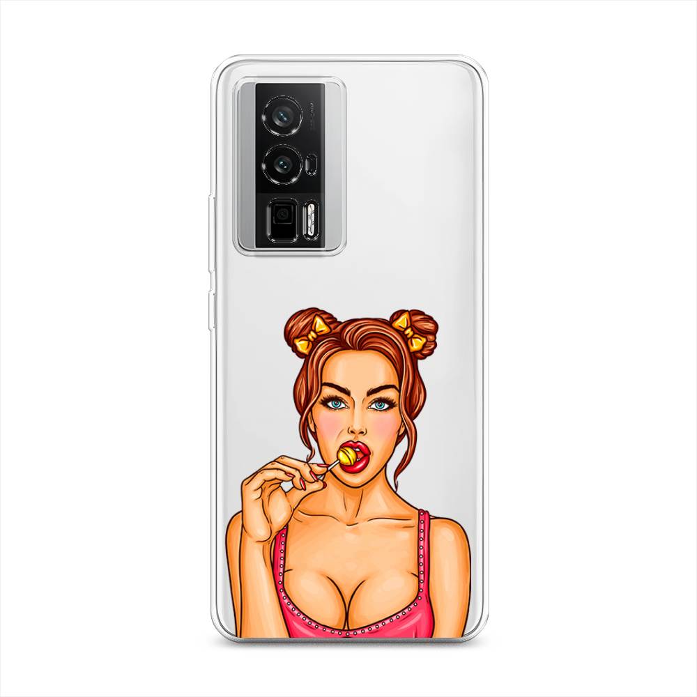 

Чехол Awog на Redmi K60 "Вкусный леденец", Бежевый;коричневый;розовый, 317450-7