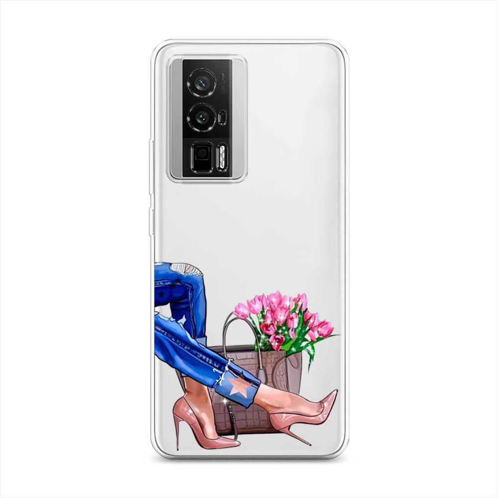 

Чехол Awog на Redmi K60 "Каблучки", Синий, 317450-7